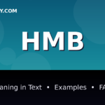 HMB meaning in text - complete guide with examples - TextWordify