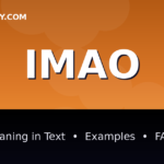 IMAO meaning in text - complete guide with examples - TextWordify