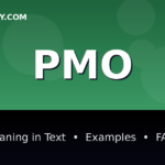 PMO meaning in text - complete guide with examples - TextWordify
