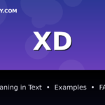 XD meaning in text - complete guide with examples - TextWordify